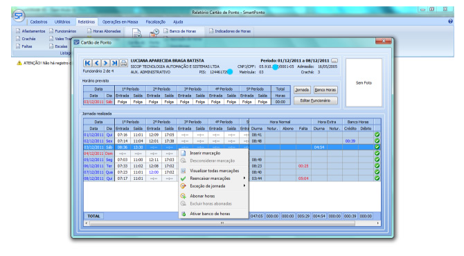 SmartPonto - Screenshot